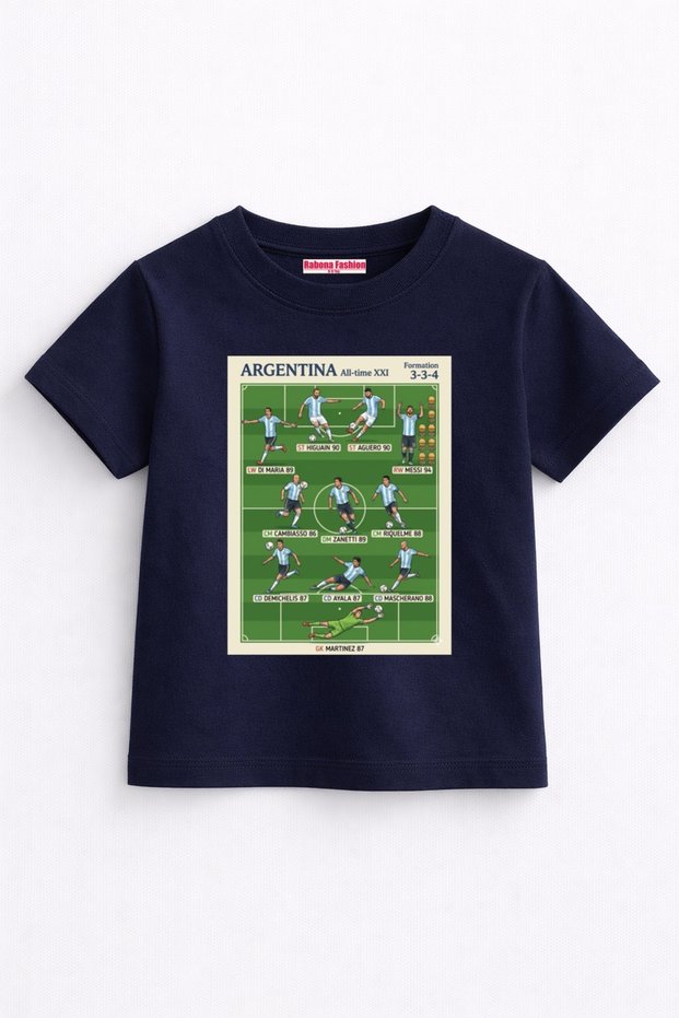 Argentina All Time Legends Kids T-Shirt