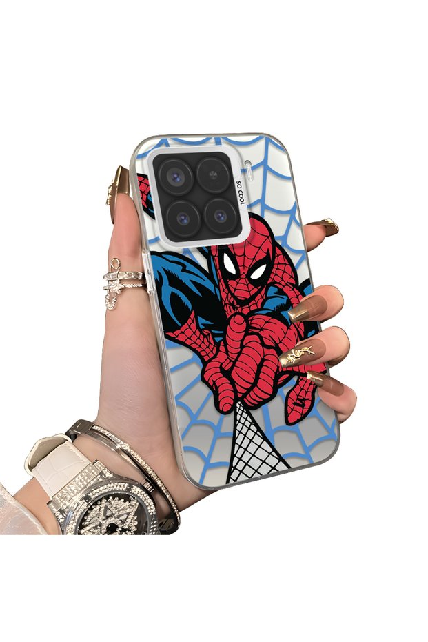 Xiaomi Mi 15 5g Compatible Hard Acrylic Back Silicone Edge Lens Protection Case