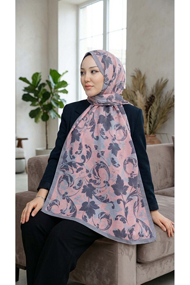 شال ناعم منقوش - 072