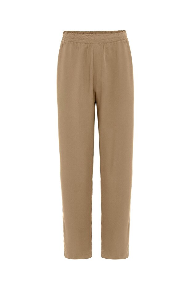 Comfortable Fit Lyocell Fabric Trousers