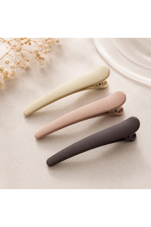 Soft Matte Minimal French Buckle Set – 3-Piece Matte Buckle