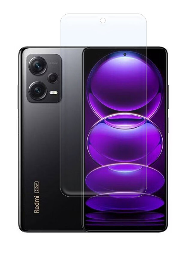 واقي شاشة نانو لامع عالي الدقة متوافق مع هاتف Xiaomi Redmi Note 12 Pro 5G، حماية مرنة ضد الكسر 9H
