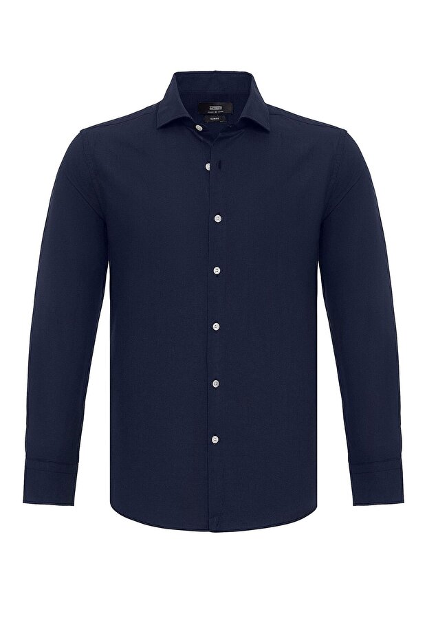 Long Sleeve Slim Fit Men's Shirt