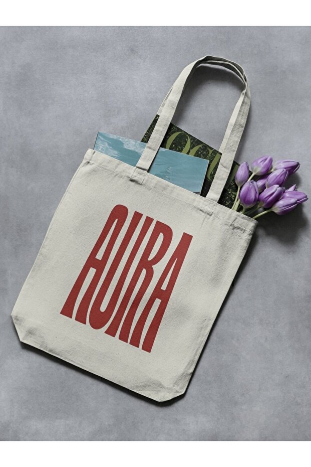 Artistic Minimalist Text Slogan Cloth Bag Tote Bag