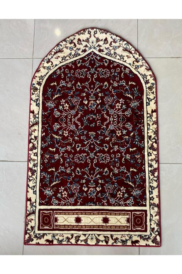 سجادة صلاة زخارف اسلامية - صنع تركي 8 ملي