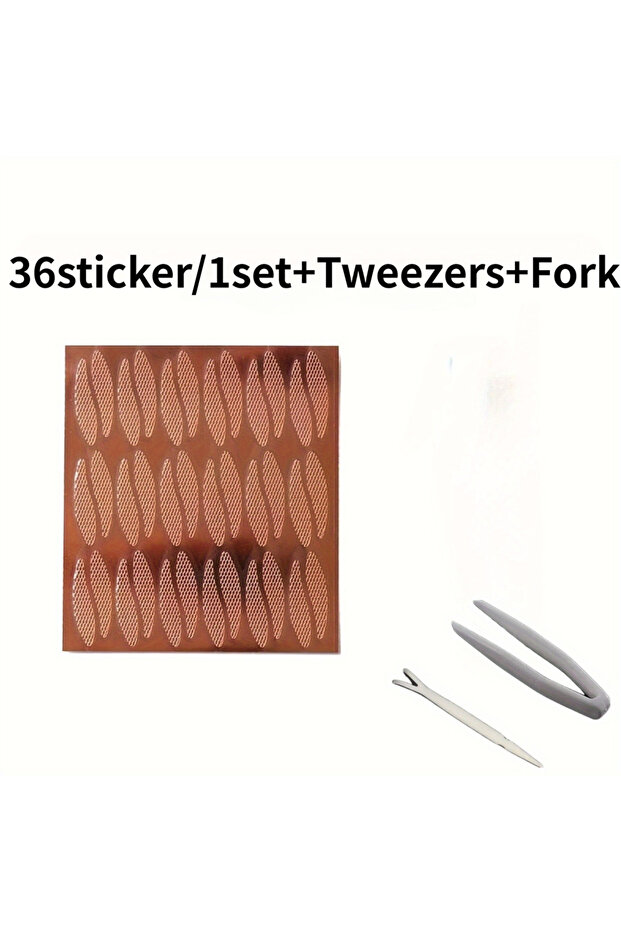 36Stickers set 36Stickers/set Droplet Shaped Double Eyelid Stickers,Invisible & Comfortable, Enhance