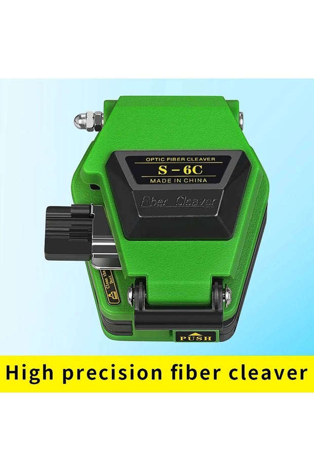 Green S-6C Green S-6C High Precision Fiber Cleaver Optical Fiber Cable Cutting Knife FTTT Fiber Opti