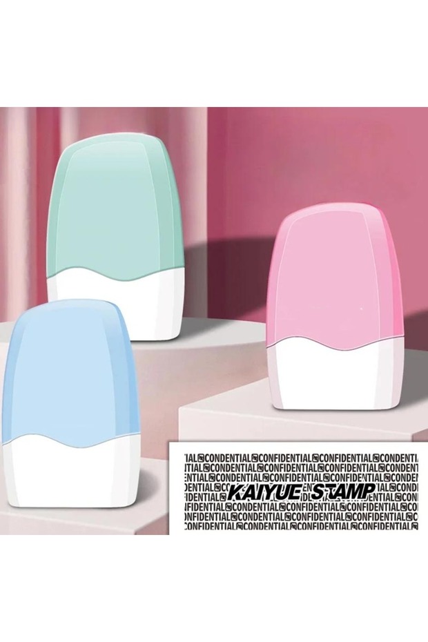 1 pc Identity Protection Roller Stamp Stop ID Identity Theft Identification Shielding Privacy Secret