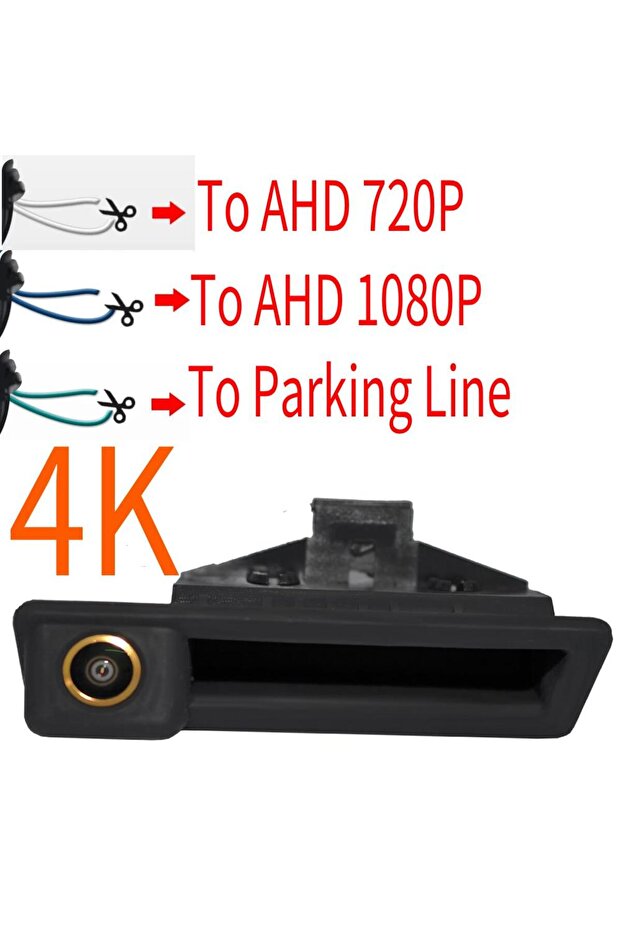 كاميرا خلفية للرؤية الخلفية CVBS AHD 1080P لسيارات BMW X1 X3 E39 E53 E82 88 84 E90 91 92 E93 60 61 E70 71 7