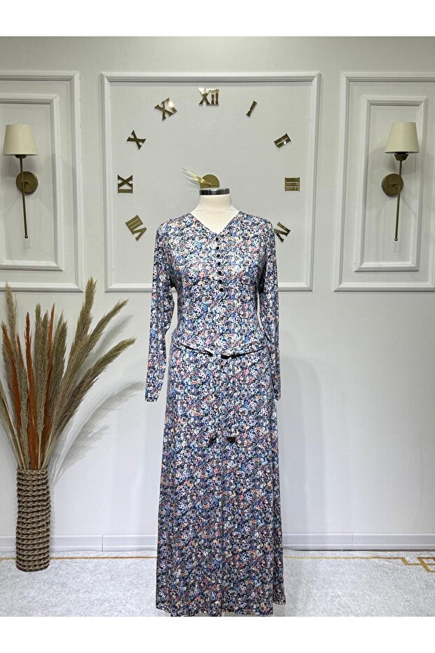 Women's New Season Crispy Pattern Mother's Dress