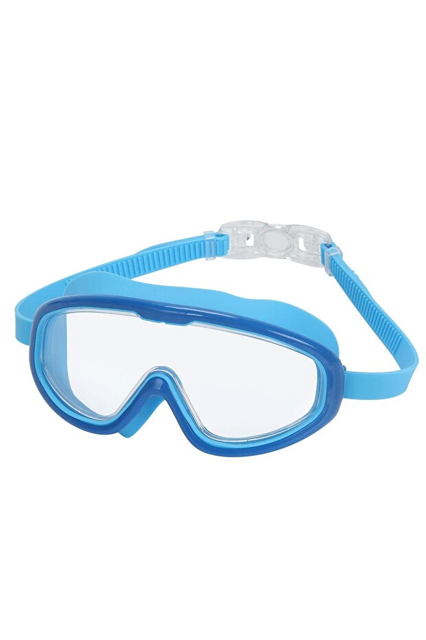 Silicone Swimming Mask G687S - Blue