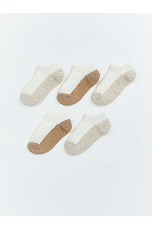 Esvab • Modern & Distinctive Baby Boy Booties Socks, Pack of 5