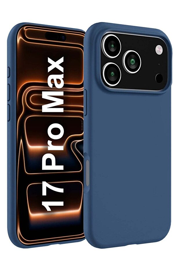 Liquid Silicone Protective Phone Case for iPhone 17 Pro Max, Soft Anti-Scratch Microfiber Lining