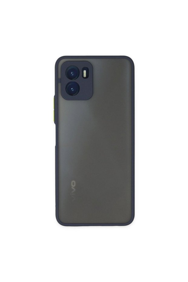 Vivo Y15S Case Montreal Silicone Cover - Navy Blue