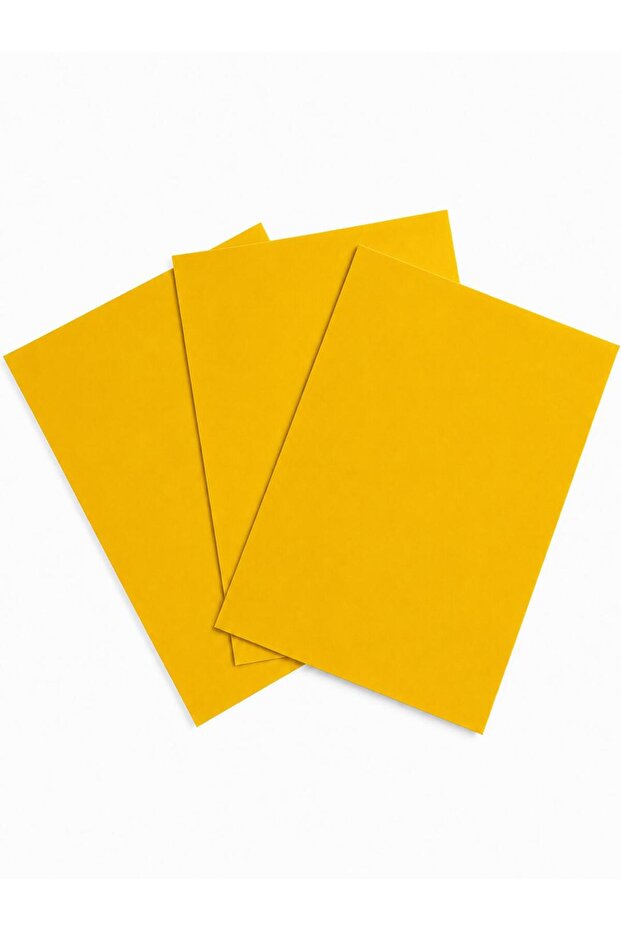 ورق أسيتات أصفر A4 PVC 500 ميكرون 3 قطع