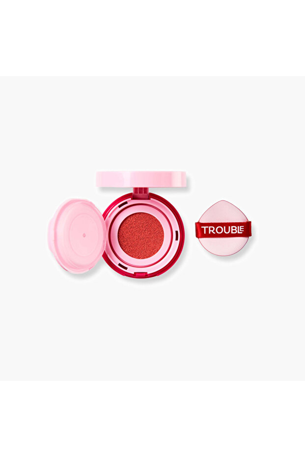 Trouble Maker Press Play Cushion Blush