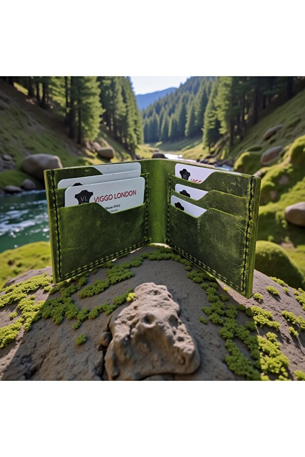 Genuine Crazy Leather Wallet Handmade