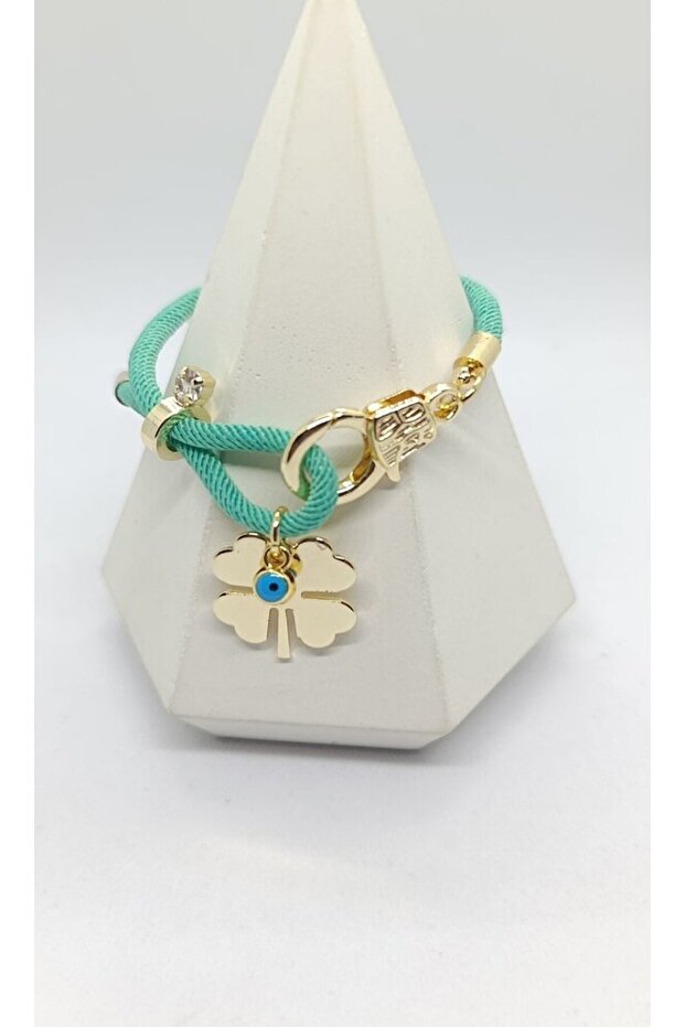 Lucky Knot Adjustable Luck Bracelet – Mint