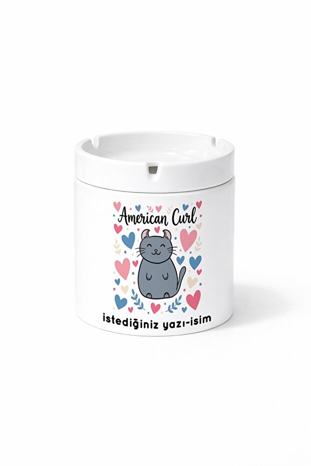 Animal American Curl American Curl Cat Double Sided Printed Porcelain Magic Mug Cup