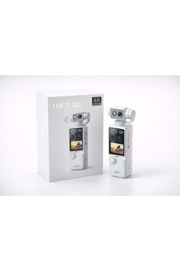 OZCT Q8 4K Action Camera – Capture Every Moment with Smooth Stabilization