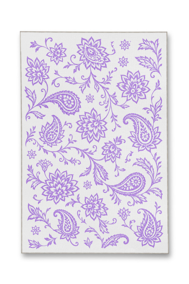 Sdt Fish Theme Patterned Modern Woven Base Decorative Carpet Mosso3493