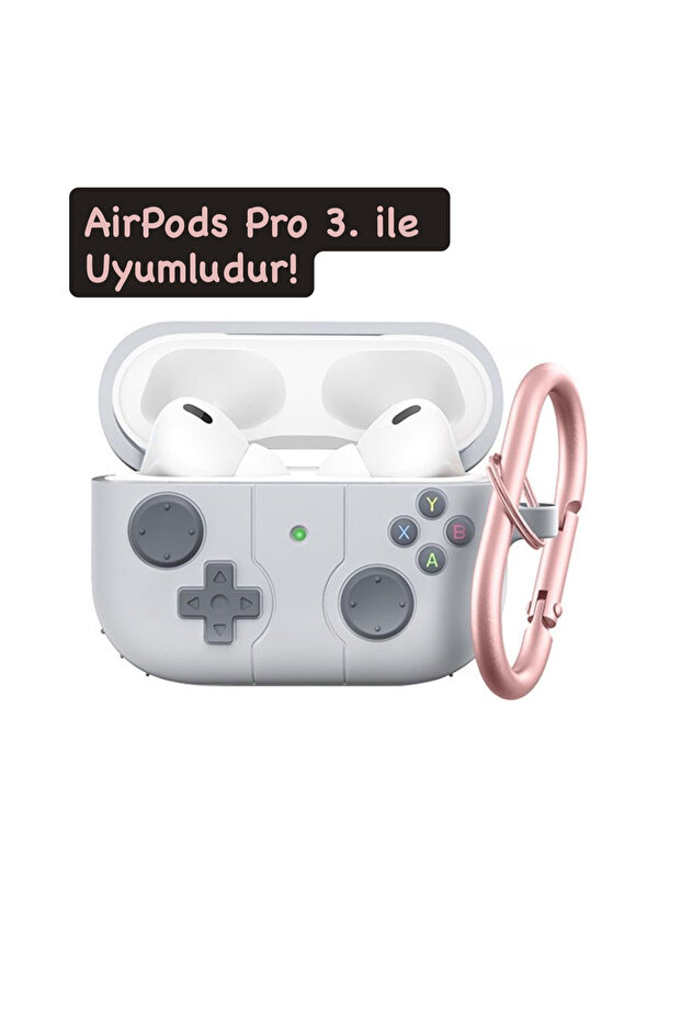 حافظة سماعة أذن من السيليكون متوافقة مع Apple AirPods Pro 3. ووحدة تحكم ألعاب X Box مع شكل