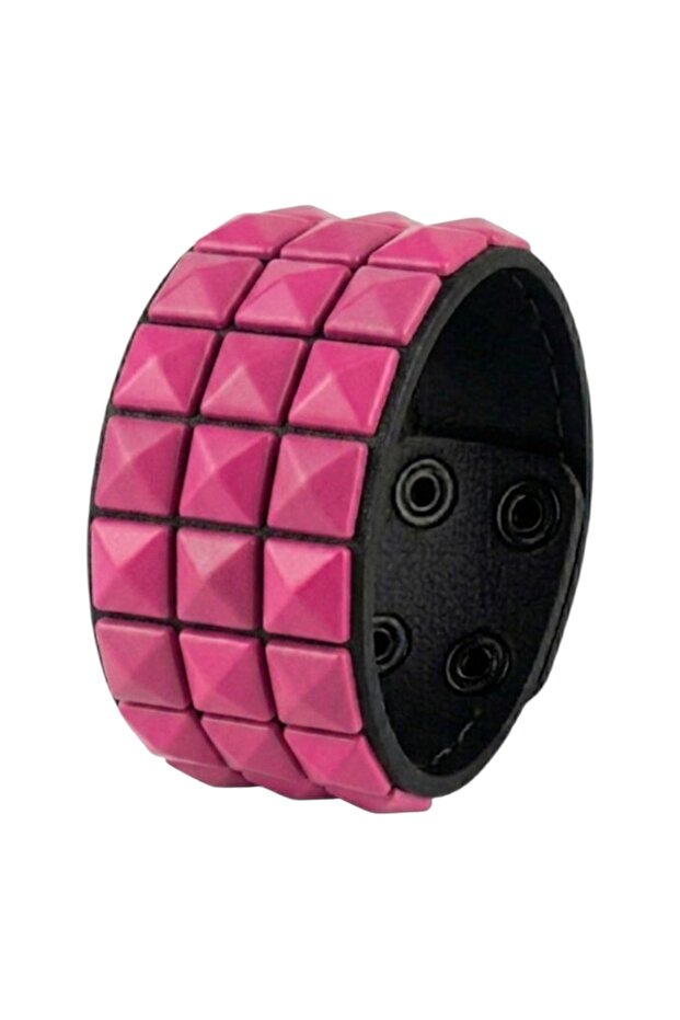 Pyramid Studded Bracelet Size S 20 cm Size m 22 cm Size L 24 cm