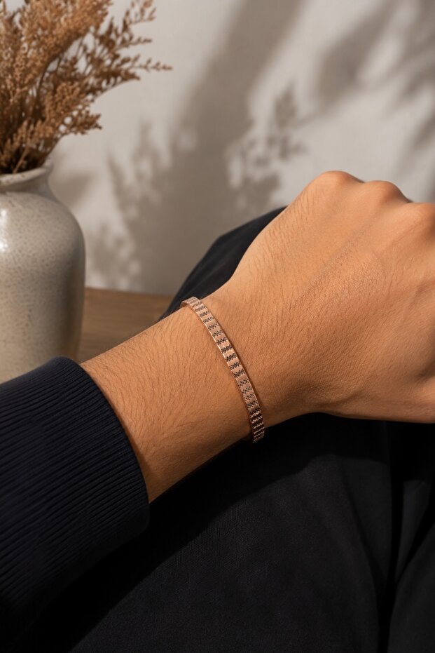 Traditional Handcrafted Pure Copper Bracelet – Handmade Copper Cuff