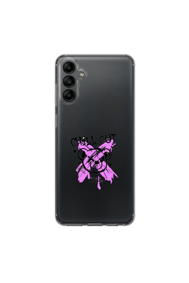 Samsung Galaxy A05S Compatible Graffiti 7 Design Transparent Case