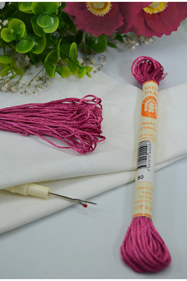 Hand Embroidery Silk, Laundry Silk, Rayon, Shiny Silk Texture, Colorfast