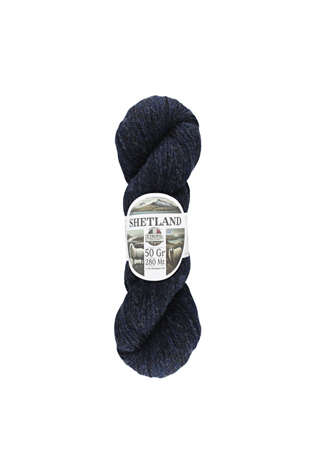 Shetland Knitting Yarn Old Grey 100% Shetland Wool 50g 280m (75390)