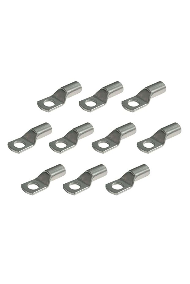 Copper Cable Lugs Ring Terminal Connectors - Pack of 10 (Cable Size 50mm, Hole Size 10mm)
