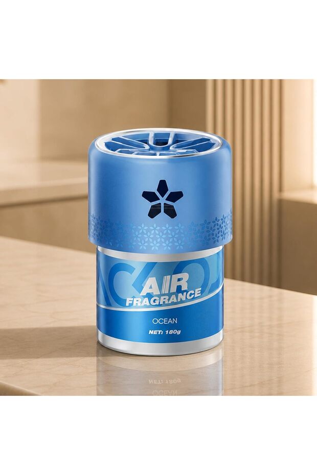 OCEAN Car Air Freshener 180g – Long Lasting Gel Air Freshener for Car, Home & Office, Odor Eliminator