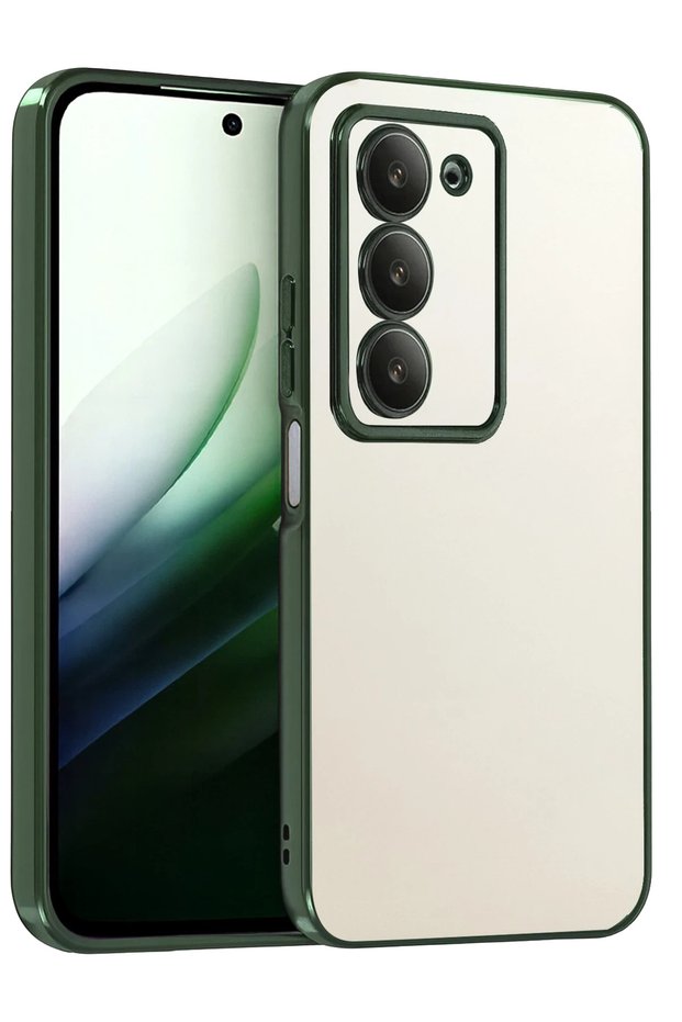 Shopilke Redmi 15 4g Lens Silicone Case (04150) - Green