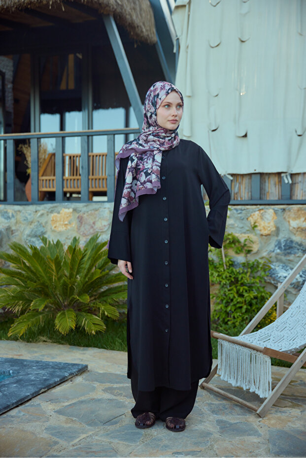 بدلة طويلة بأزرار - 1