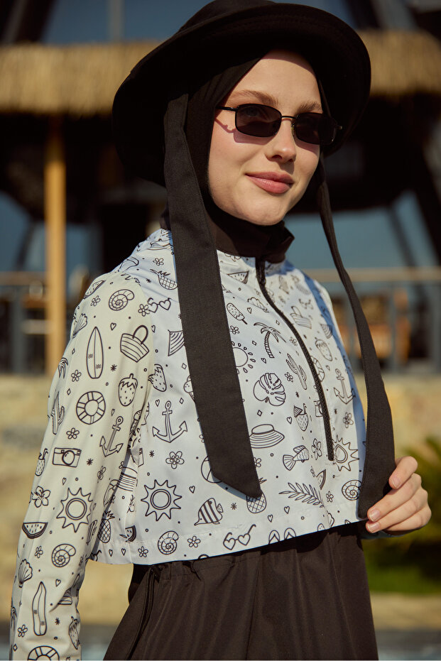 ربط قبعة دلو