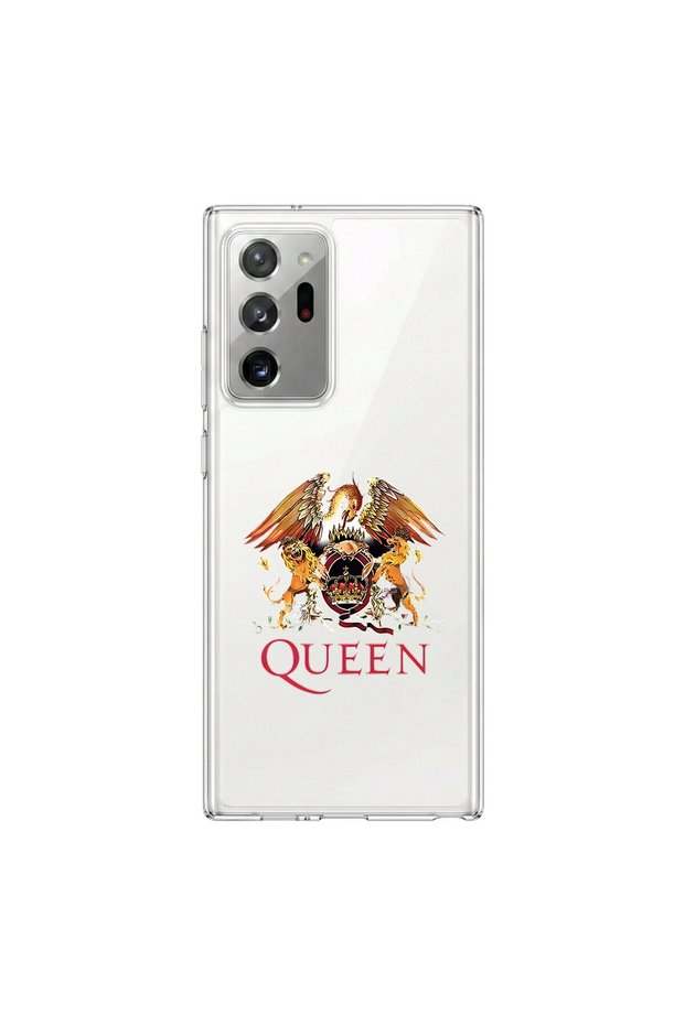 Samsung Galaxy Note 20 Ultra Compatible Metal 12 Design Transparent Case