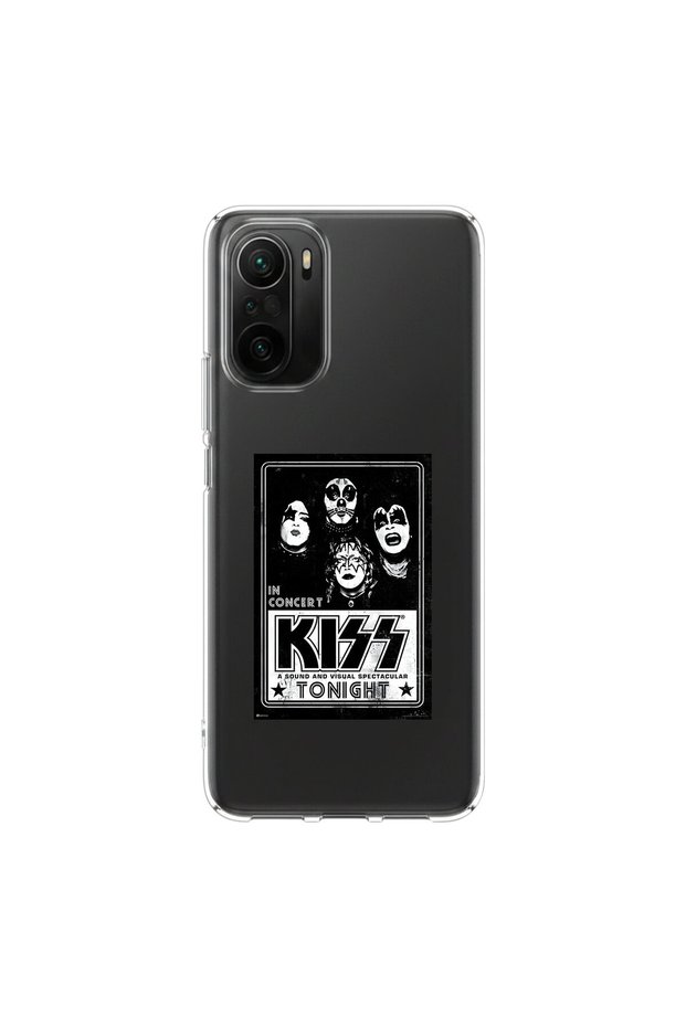 Poco F3 Compatible Metal 5 Design Transparent Case