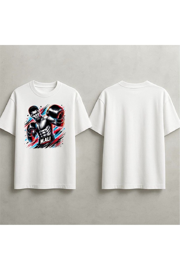 Muhammad Ali Printed Oversized T-Shirt