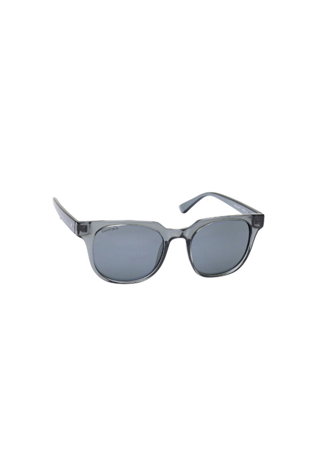 Polarized Sunglasses Grey Frame Smoke Mirror Lens 50mm - P467GY11PV
