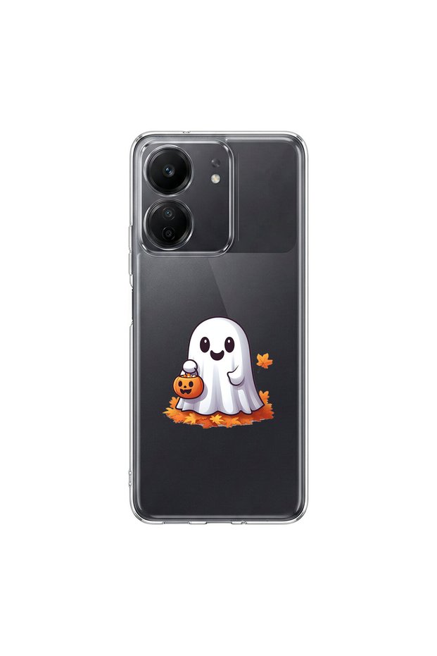 Poco C65 Compatible Minies 8 Design Transparent Case