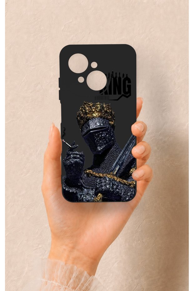 Tecno Spark Go1 Compatible King Patterned Silicone Case