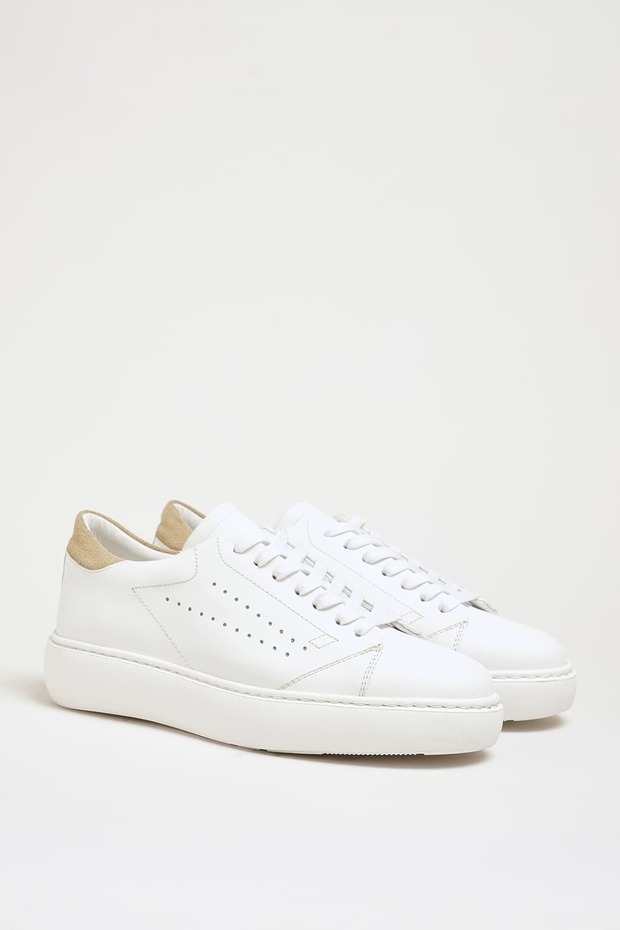 Marisa Model Genuine Natural Leather Eva Sole Sneaker Shoes