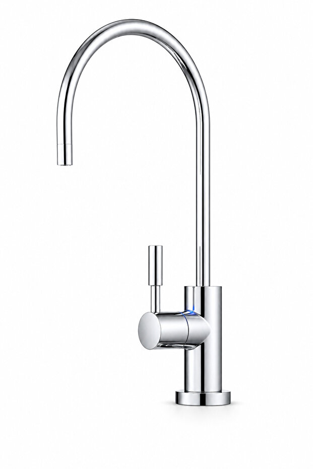 Likuan Ncp8883Cp Premium Chrome Drinking Water Purifier Faucet Swan Neck Without Led