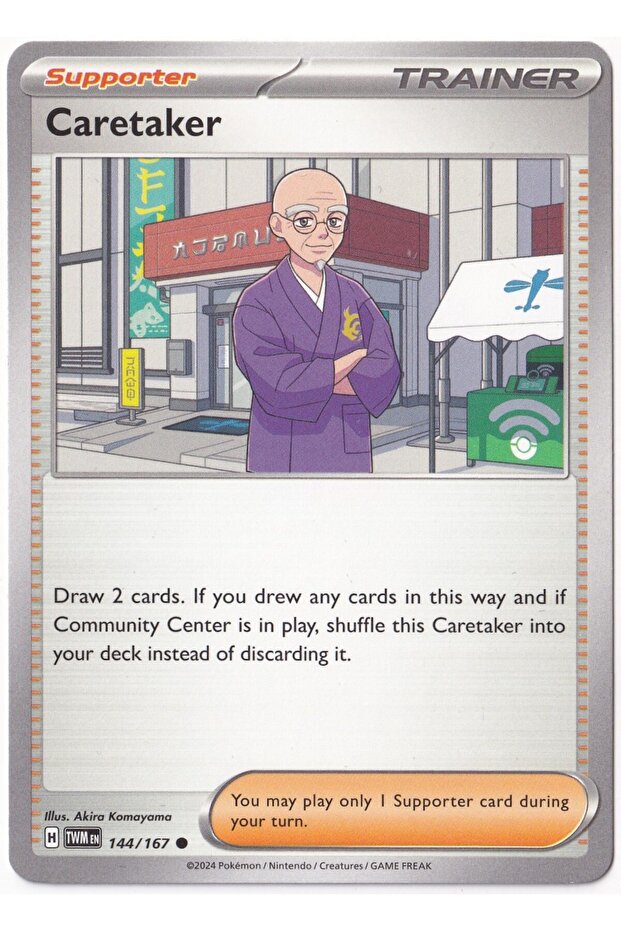 Caretaker 144/167 - Twilight Masquerade - Card (Mint)