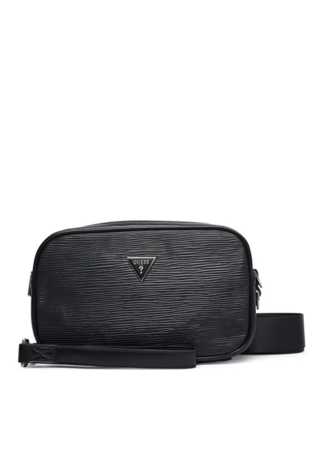 Milano Small Men's Black Crossbody Bag Hmmipwp6350-Bla