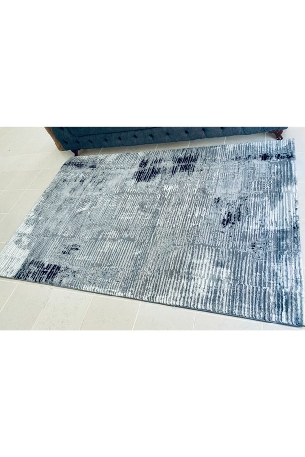 Abstract Grey Rug, Ultra Soft Area Carpets For Bed Room, Living Room, And Dining Room, Antislip Floor Carpets, Easy To Clean, Made In Turkey, Polypropylene, Rectangle