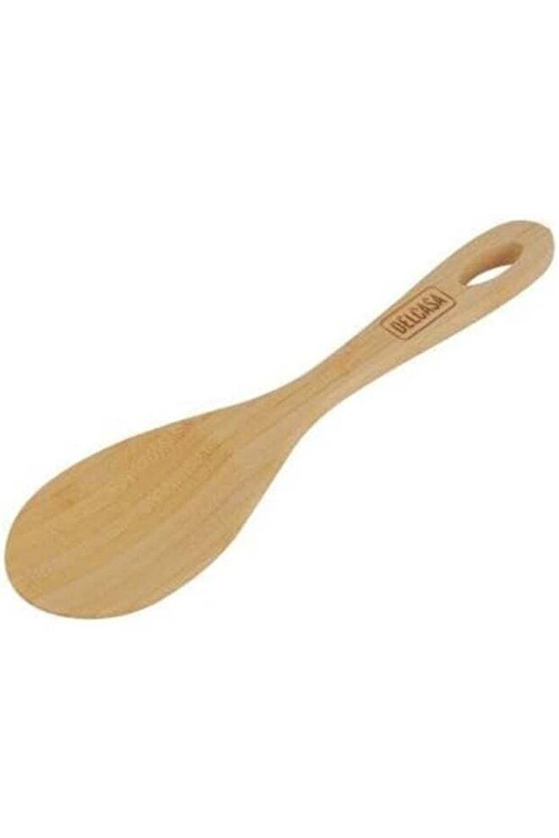 DC3159 Bamboo Serving Spoon, Brown - 2