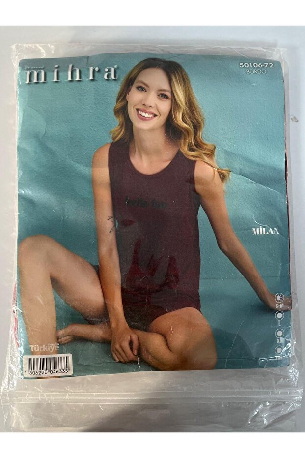 Milan Athletic Shorts Bottom Top Set Pjs1801