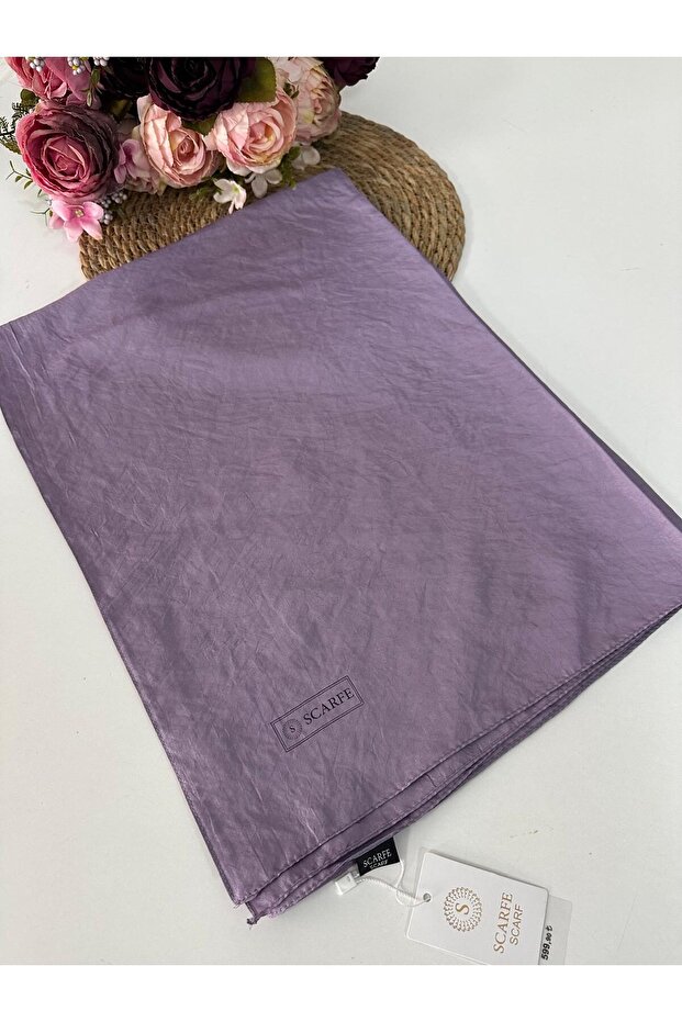 Lilac vh0424 voile scarf shawl